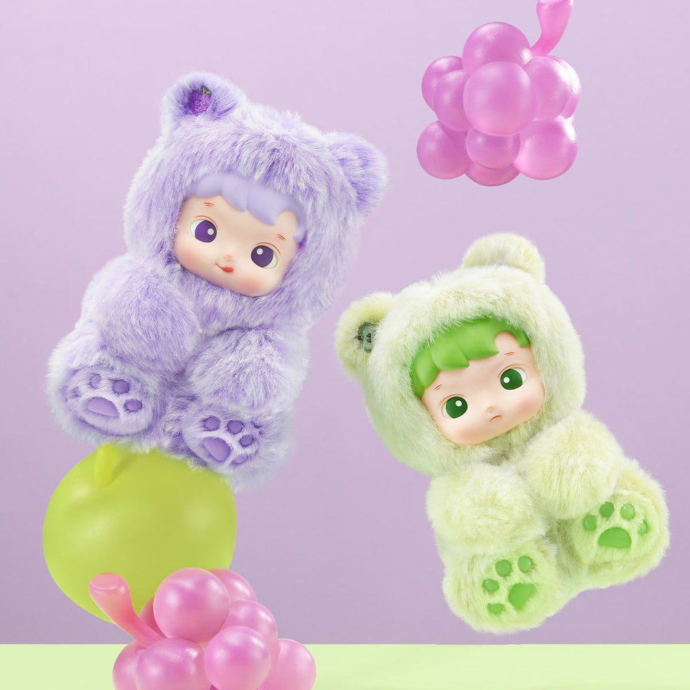 [In Stock] POPMART HACIPUPU Gummy Bear Series-Vinyl Plush Pendant Blind Box (SEALED) (ONLINE ORDER ONLY)