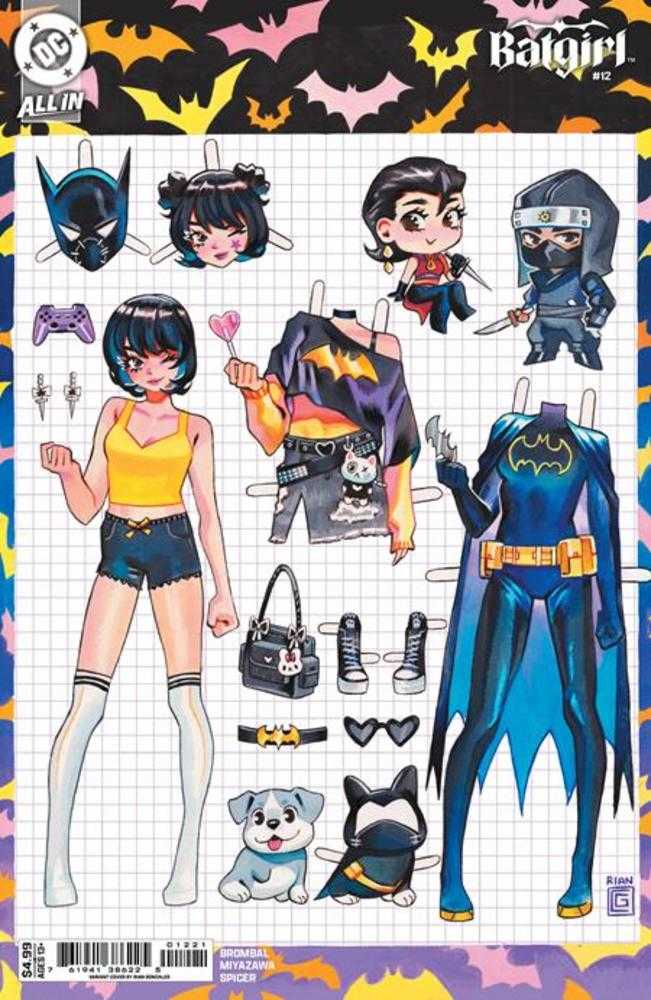Batgirl #12 Cover B Rian Gonzales Card Stock Variant (ONLINE ORDER ONLY)