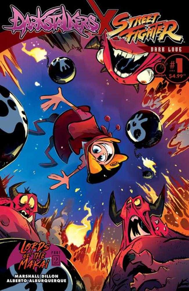 Darkstalkers X Street Fighter Dark Love #1 (One Shot) Cover B Brett Bean Variant