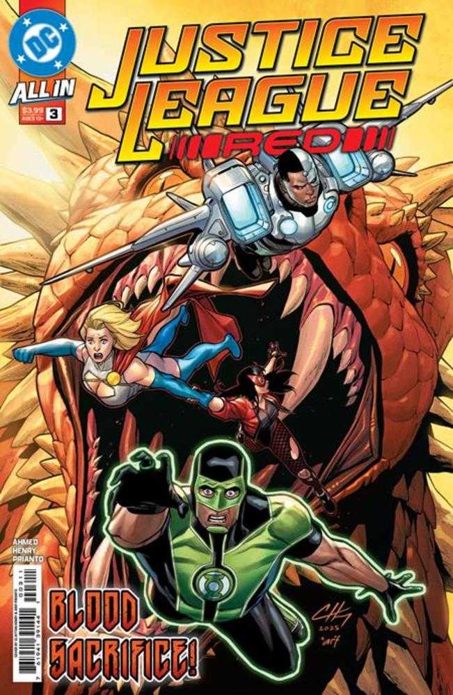 Justice League Red #3 (Of 6) Cover A Clayton Henry (ONLINE ORDER ONLY)