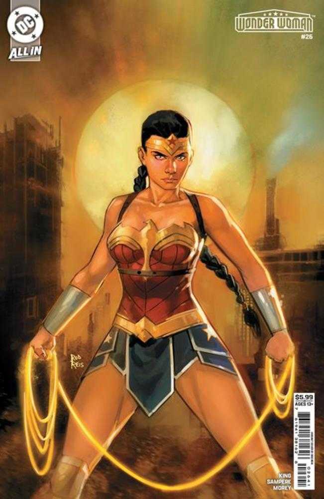 Wonder Woman #26 Cover D Rod Reis Card Stock Variant (ONLINE ORDER ONLY)