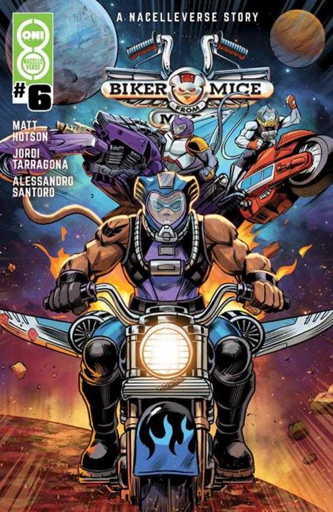 Biker Mice From Mars (2025) #6 Cover A Edu Souza