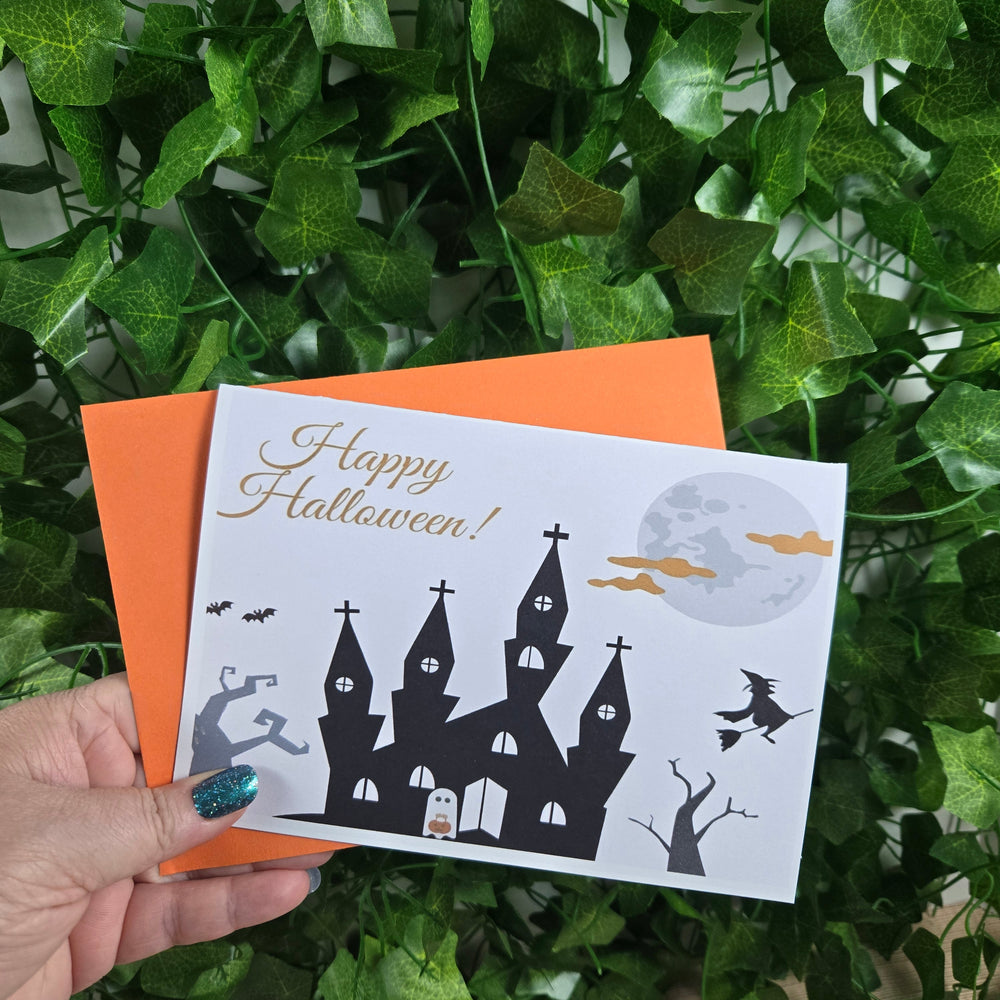 Haunted House Halloween Card (ONLINE ORDER ONLY)