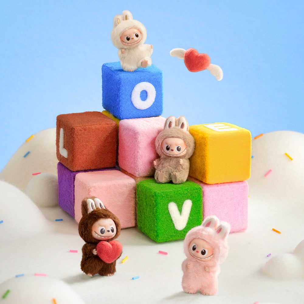 LABUBU THE MONSTERS Pin for Love Series-Vinyl Plush Pendant Blind Box (A-M) (1 Blind Box) (ONLINE ORDER ONLY)