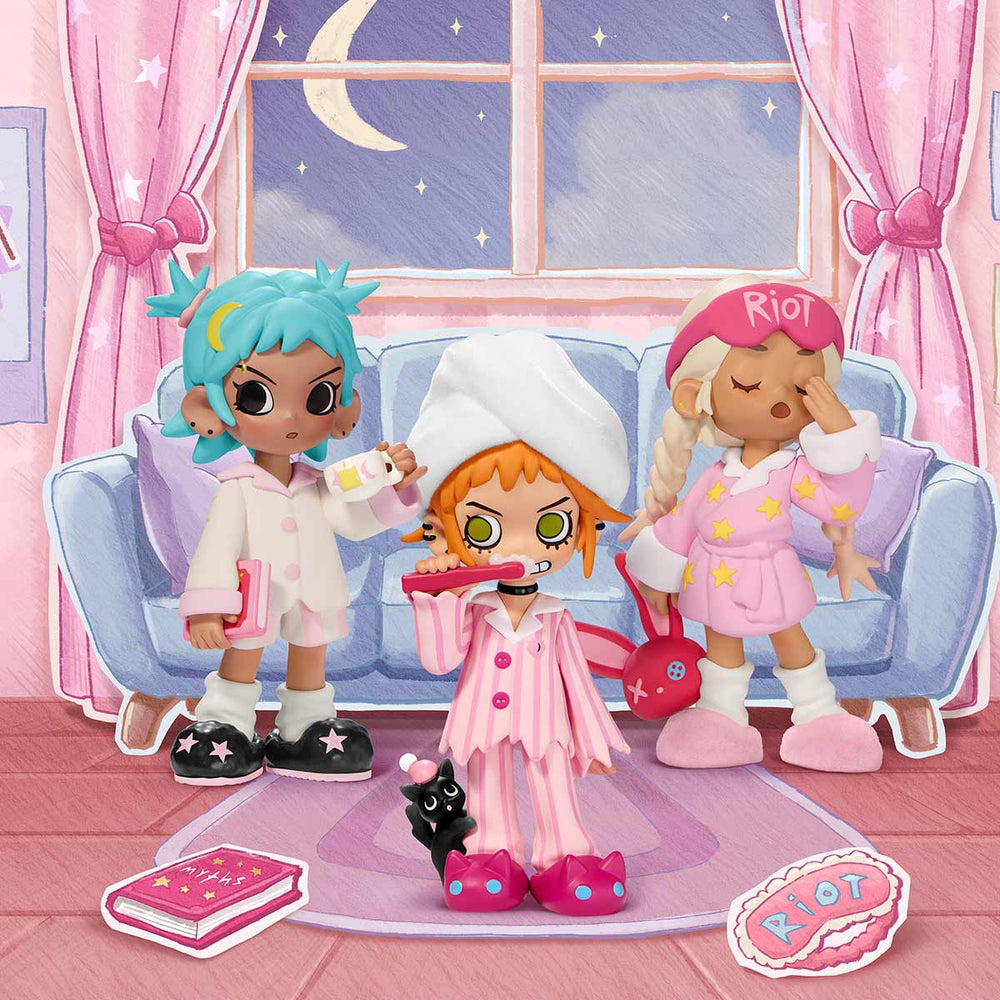 Lil Peach Riot Sleepover Series Figures Blind Box (ONLINE ORDER ONLY)