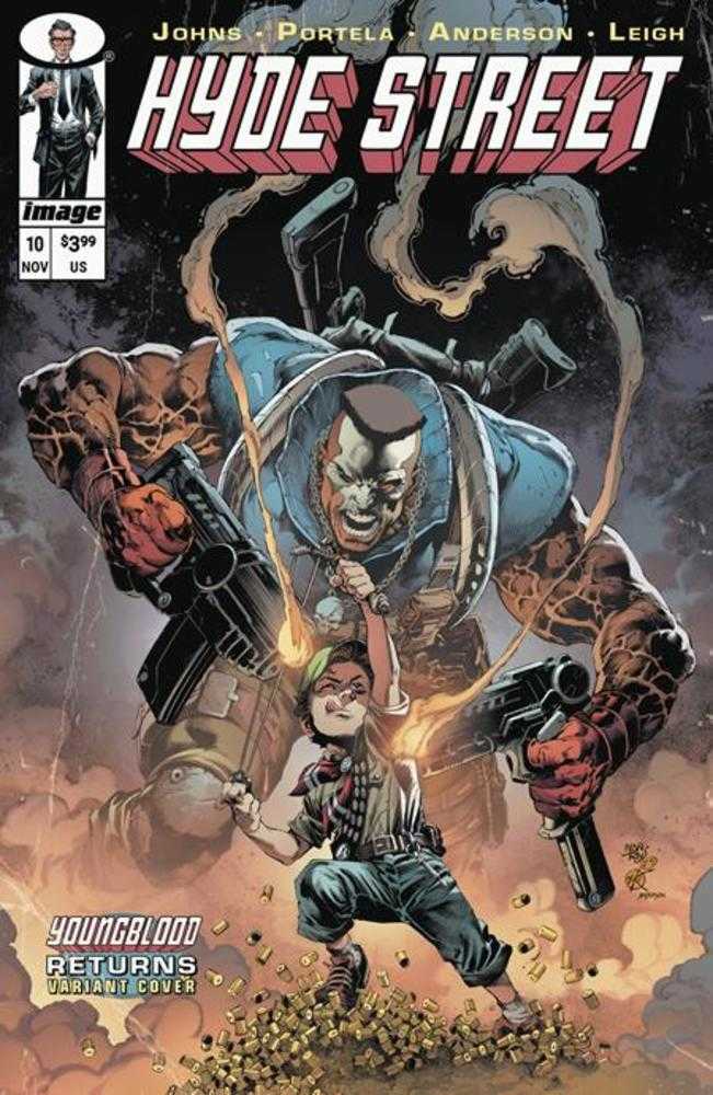 Hyde Street #10 Cover E Ivan Reis Youngblood Team Up Variant (ONLINE ORDER ONLY)