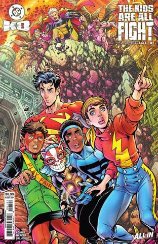 DC K.O. The Kids Are All Fight Special #1 (One Shot) Cover D Todd Nauck Card Stock Variant