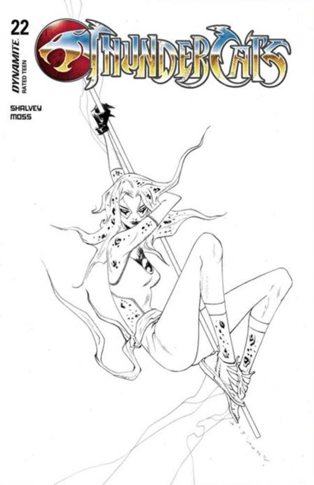 Thundercats #22 Cover M Jae Lee Line Art Foc Bonus Variant