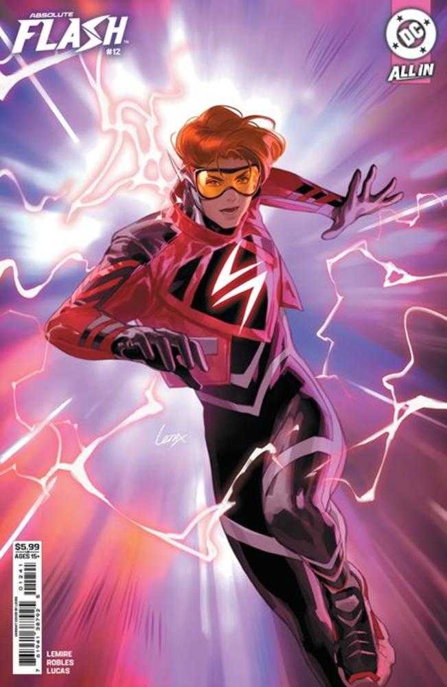 Absolute Flash #12 Cover D Lesley Leirix Li Card Stock Variant (ONLINE ORDER ONLY)