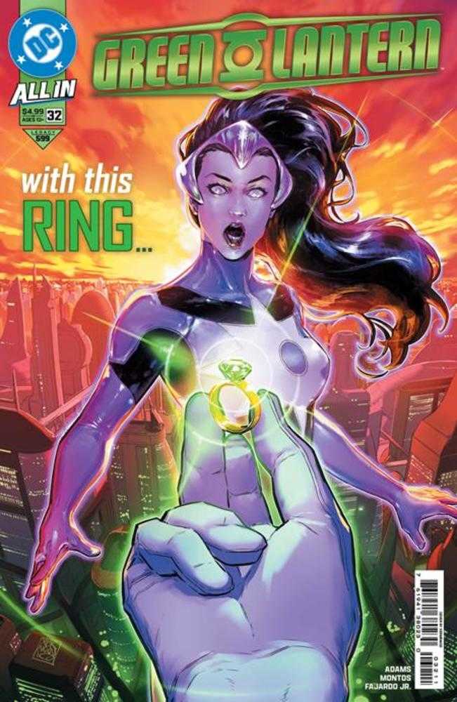 Green Lantern #32 Cover A Xermanico (ONLINE ORDER ONLY)