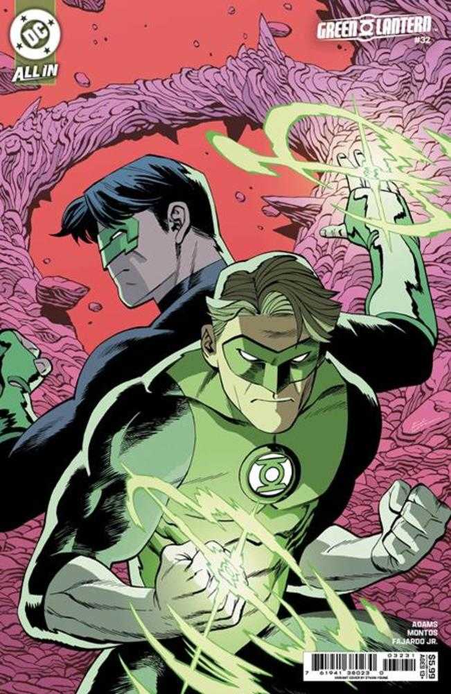Green Lantern #32 Cover C Ethan Young Card Stock Variant (ONLINE ORDER ONLY)