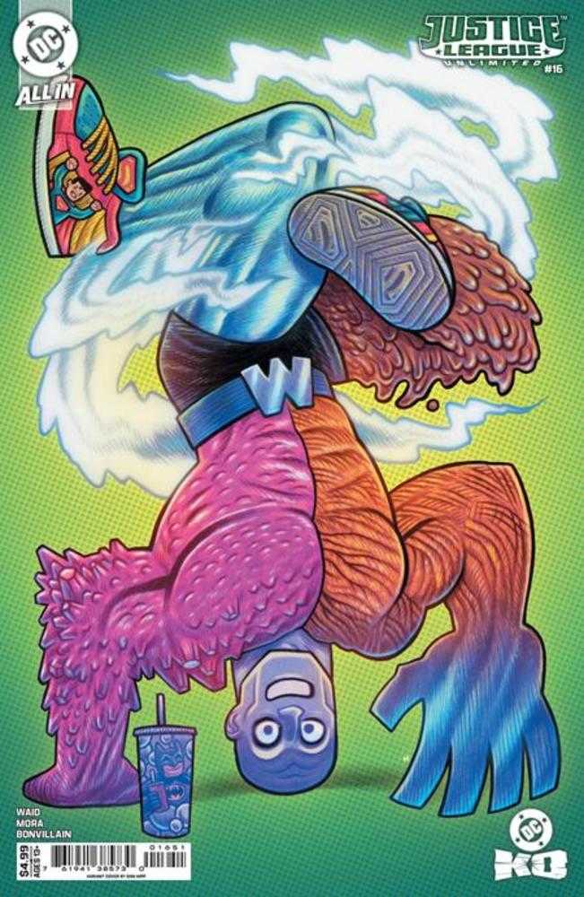 Justice League Unlimited #16 Cover D Dan Hipp Card Stock Variant (DC K.O.) (ONLINE ORDER ONLY)