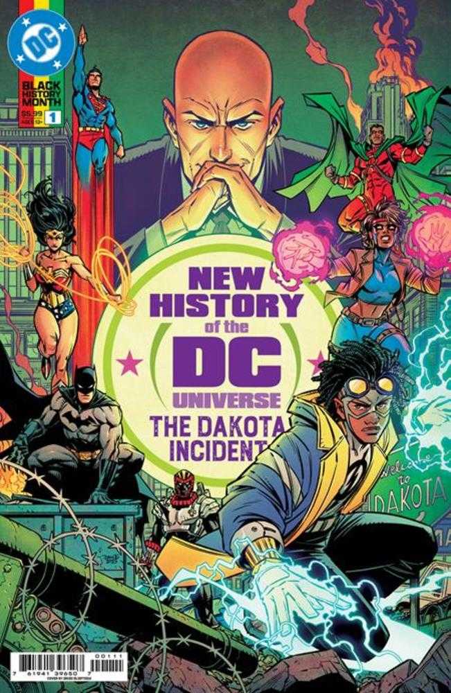 New History Of The DC Universe The Dakota Incident #1 (One Shot) Cover A Diego Olortegui (ONLINE ORDER ONLY)