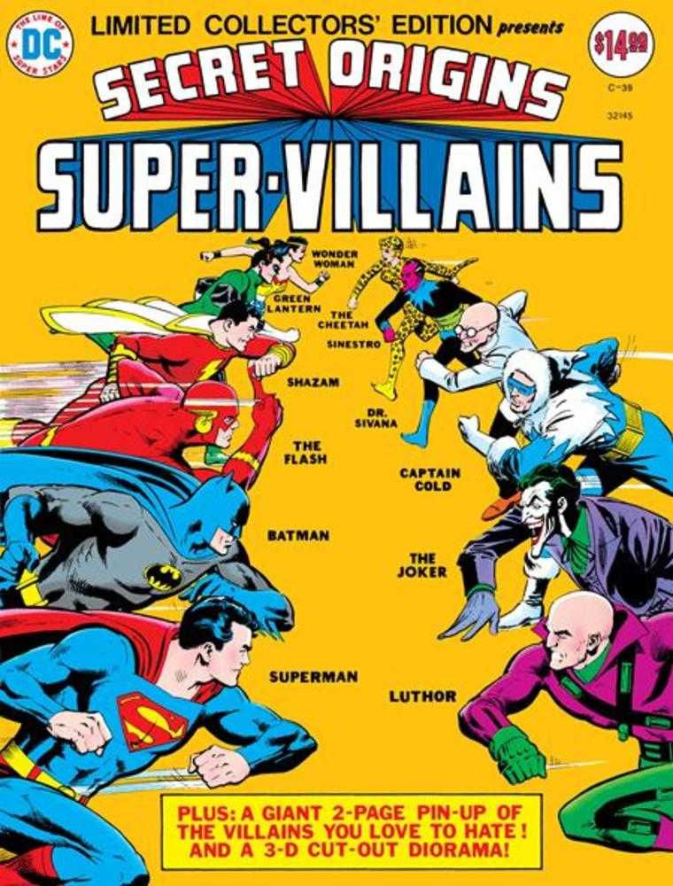 Limited Collectors Edition #39 Secret Origins Super Villains Facsimile Edition Cover A Dick Giordano (ONLINE ORDER ONLY)
