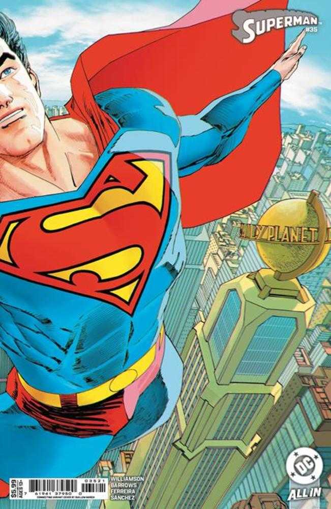 Superman #35 Cover B Guillem March Connecting Card Stock Variant (DC K.O.) (ONLINE ORDER ONLY)