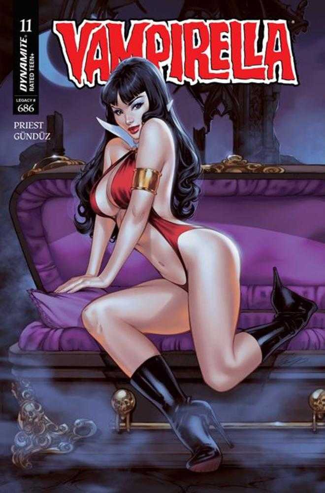 Vampirella #11 Cover D Elias Chatzoudis Variant (ONLINE ORDER ONLY)