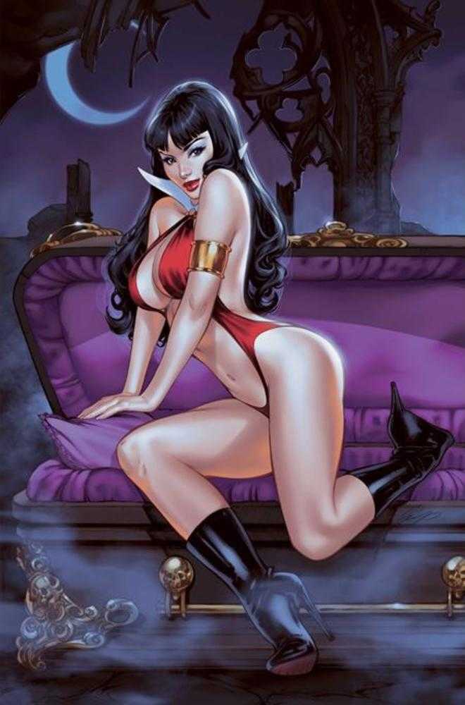 Vampirella #11 Cover H 1 in 10 Elias Chatzoudis Full Art Variant (ONLINE ORDER ONLY)