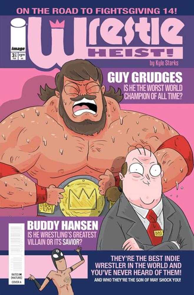 Wrestle Heist #3 (Of 5) (Mature) (ONLINE ORDER ONLY)