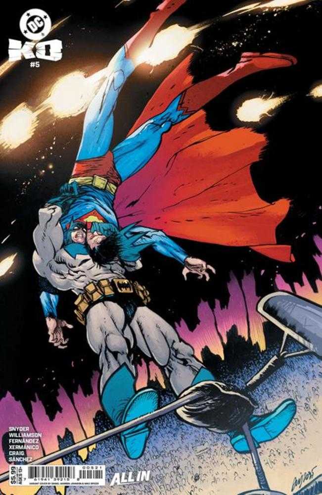 DC K.O. #5 (Of 5) Cover B Daniel Warren Johnson Card Stock Variant (ONLINE ORDER ONLY)