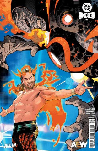 DC K.O. #5 (Of 5) Cover J Dan Mora DC Aew Cameo Card Stock Variant (ONLINE ORDER ONLY)