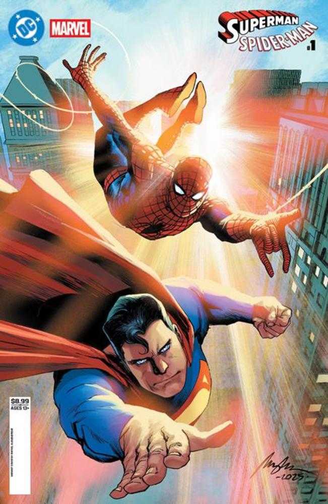 DC Marvel Superman Spider-Man #1 (One Shot) Cover C Rafael Albuquerque Card Stock Variant (ONLINE ORDER ONLY)