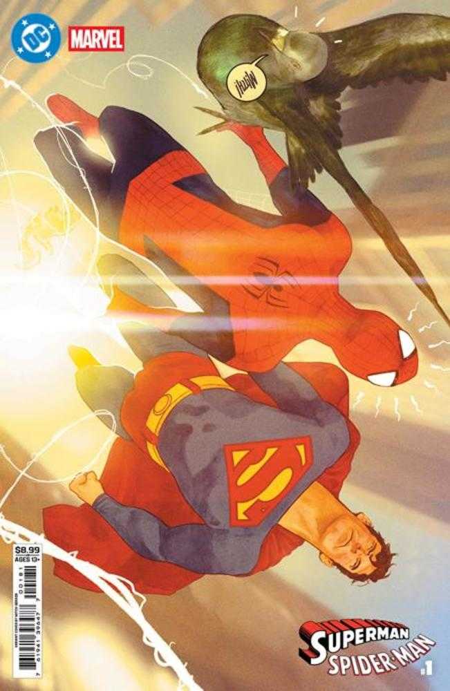 DC Marvel Superman Spider-Man #1 (One Shot) Cover H Mitch Gerads Card Stock Variant (ONLINE ORDER ONLY)