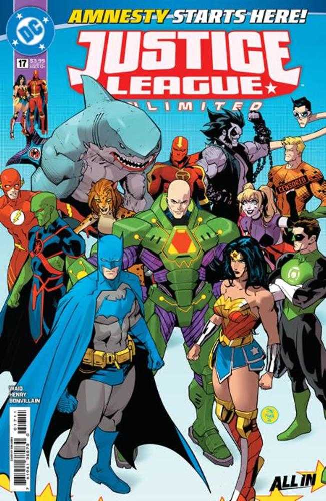 Justice League Unlimited #17 Cover A Dan Mora (ONLINE ORDER ONLY)