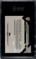 Graded 2025 Topps Bowman U Now Fernando Mendoza #60 Rookie RC Football Card SGC 10 Gem Mint (ONLINE ORDER ONLY)
