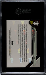 Graded 2025 Topps Bowman U Now Fernando Mendoza #60 Rookie RC Football Card SGC 9 Mint (ONLINE ORDER ONLY)