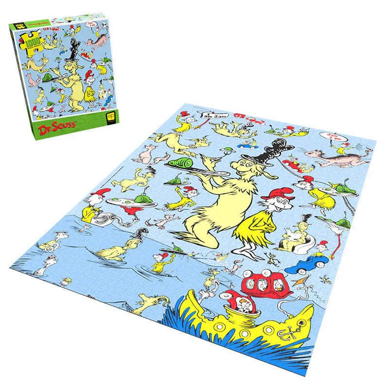 Dr. Seuss - Green Eggs and Ham 1000pcs Puzzle (ONLINE ORDER ONLY)