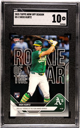 Graded 2025 Topps Now Nick Kurtz #OS2 Offseason Rookie RC Baseball Card SGC 10 Gem Mint