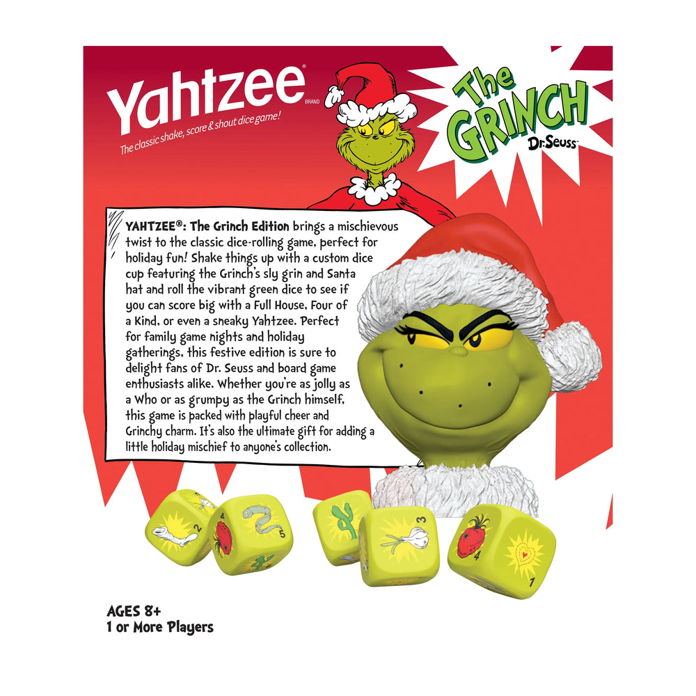 Yahtzee: The Grinch Edition (ONLINE ORDER ONLY)