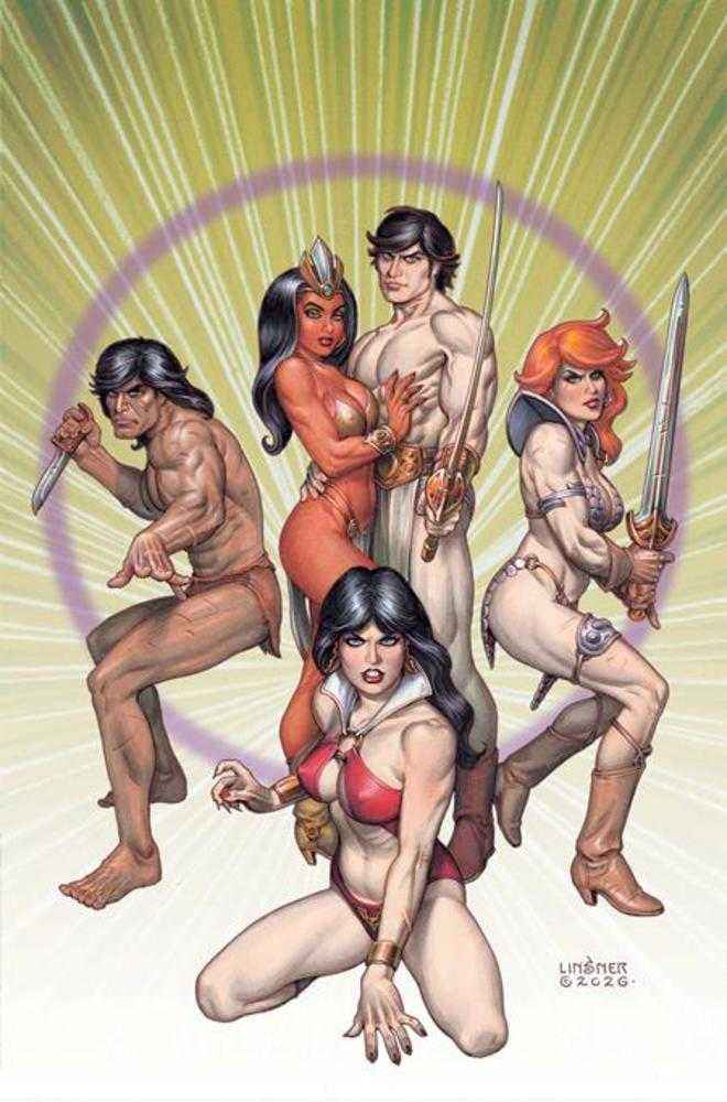 Altered States Warlords #1 Cover H Joseph Michael Linsner Limited Full Art Variant