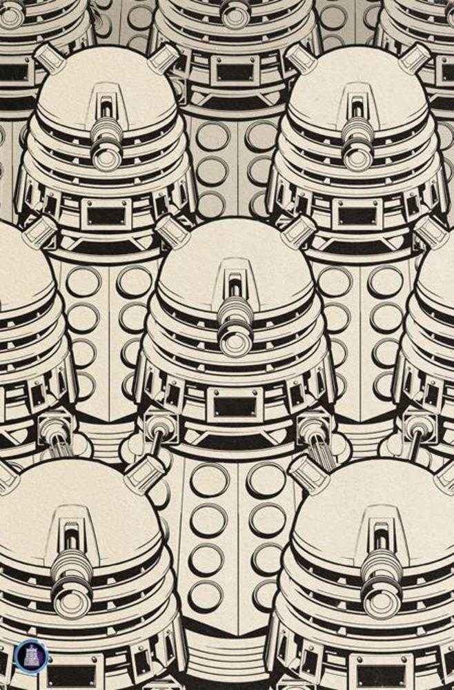 Doctor Who Circuit Breaker #1 (Of 2) Cover E Flops Takeover Color Your Own Cardstock Variant