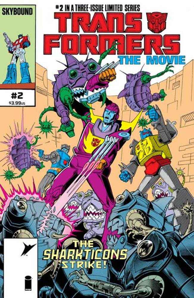 The Transformers The Movie 40 Th Anniversary Edition #2 (Of 3) Cover B Don Perlin & Ian Akin & Brian Garvey Variant