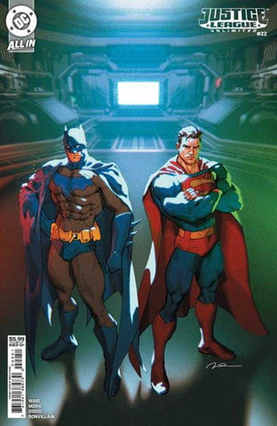 Justice League Unlimited #22 Cover E Gerald Parel Card Stock Variant