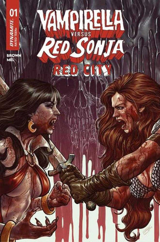 Vampirella vs Red Sonja Red City #1 Cover B Diego Yapur Variant