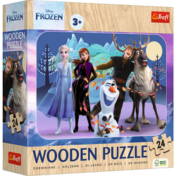 Trefl Wooden Disney Amazing Frozen 24 Piece Puzzle (ONLINE ORDER ONLY)