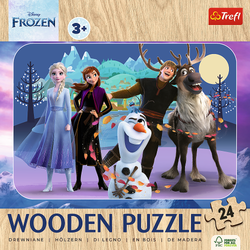 Trefl Wooden Disney Amazing Frozen 24 Piece Puzzle (ONLINE ORDER ONLY)