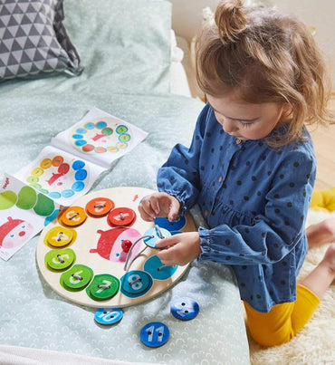 Rainbow Caterpillar Threading Game (ONLINE ORDER ONLY)