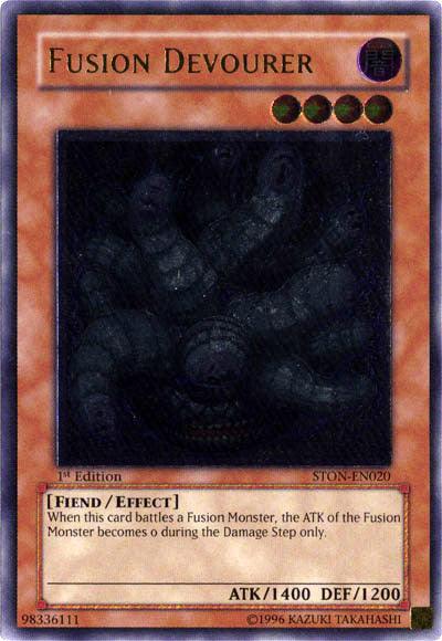 Fusion Devourer [STON-EN020] Ultimate Rare (ONLINE ORDER ONLY)