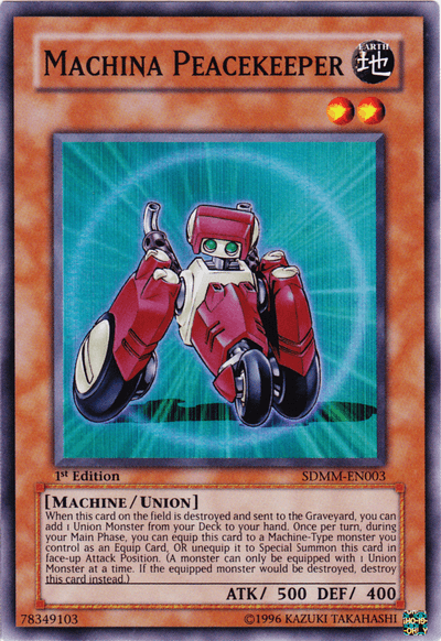 Machina Peacekeeper [SDMM-EN003] Super Rare (ONLINE ORDER ONLY)