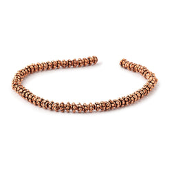 5x3mm Antiqued Copper Spacer Beads 8 inch 63 pieces (ONLINE ORDER ONLY)