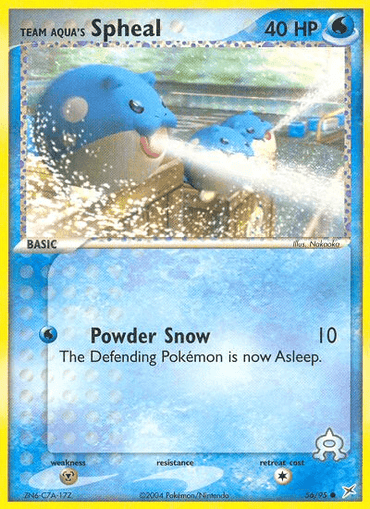 Team Aqua's Spheal (56/95) [EX: Team Magma vs Team Aqua] (Online Only)