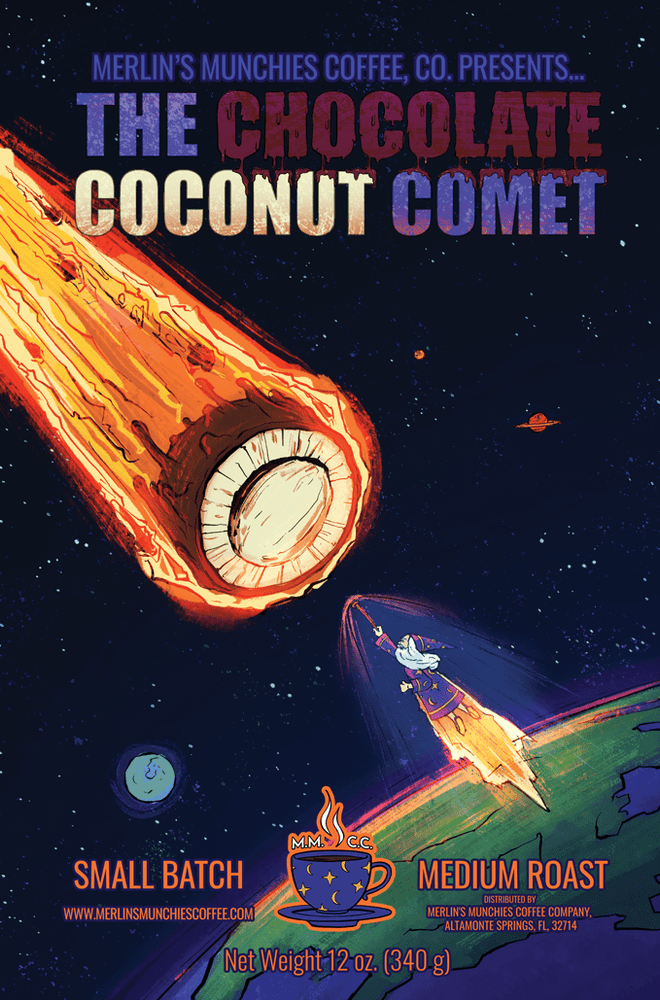 Chocolate Coconut Comet 12oz (ONLINE ORDER ONLY)