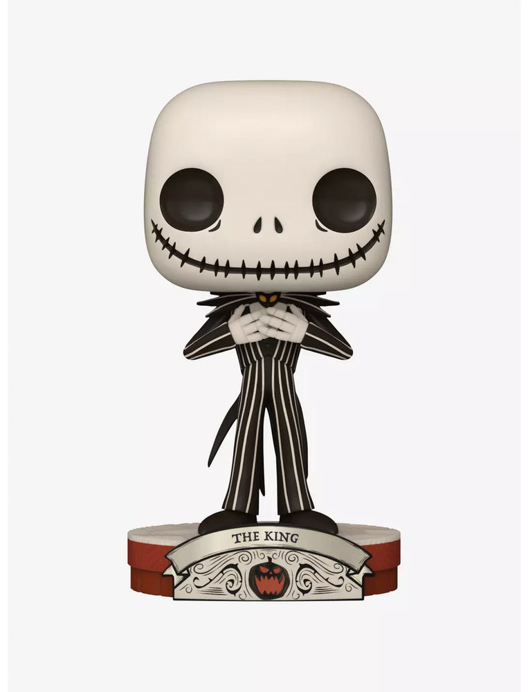 Funko The Nightmare Before Christmas Pop! Jack Skellington As The King Vinyl Figure Hot Topic Exclusive (ONLINE ORDER ONLY)