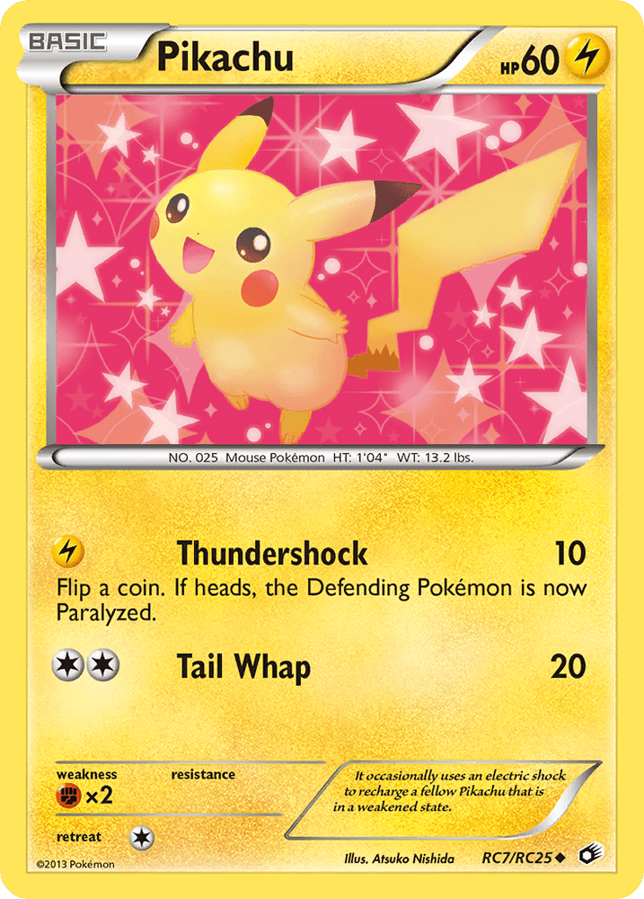 Pikachu (RC7/RC25) [Black & White: Legendary Treasures] (Online Only)
