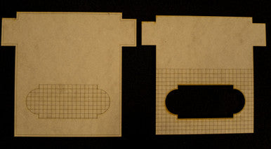 15mm Temple Base (MDF) - 15MMDF160-3 (Online Order Only)