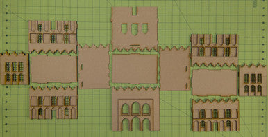 15mm Middle Eastern Building - 15MMDF085-2 (Online Order Only)