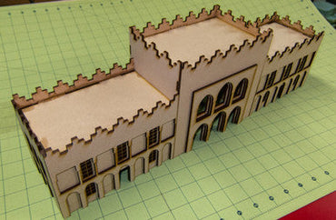 15mm Middle Eastern Building - 15MMDF085-2 (Online Order Only)